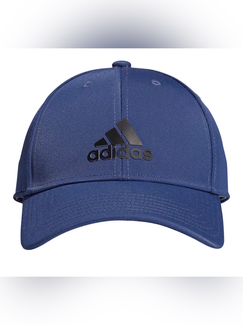 Adidas Blue Snapback Cap with Black Logo NWOT